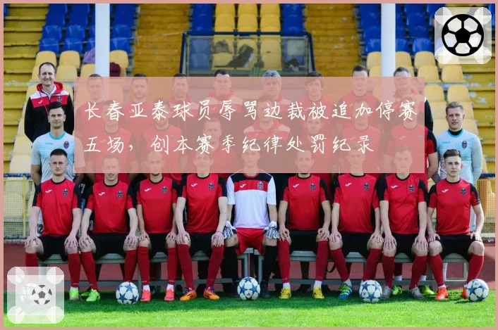 长春亚泰球员辱骂边裁被追加停赛五场,创本赛季纪律处罚纪录